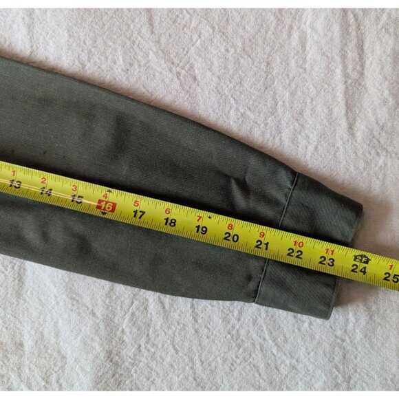 US Military Vintage 70s Men's Cotton Blend Utility OG-507 Field Shirt / Size L - Picture 11 of 11